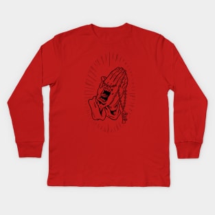 Plying Hands Kids Long Sleeve T-Shirt